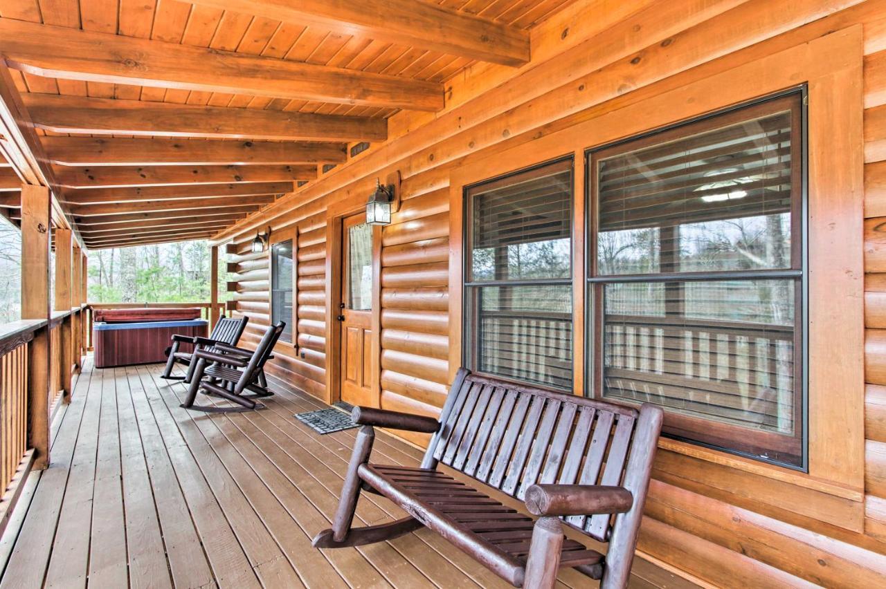 Gatlinburg Mountain Cabin With Grill And Pool Table! Exterior photo