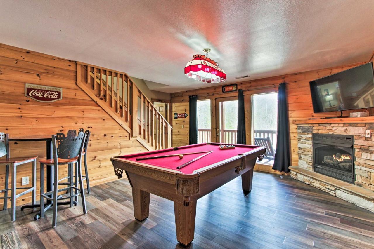 Gatlinburg Mountain Cabin With Grill And Pool Table! Exterior photo